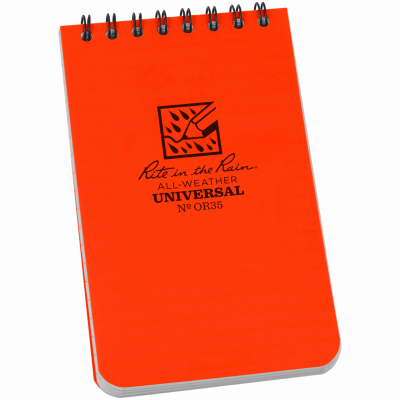 3x5 ORG Spiral Notebook