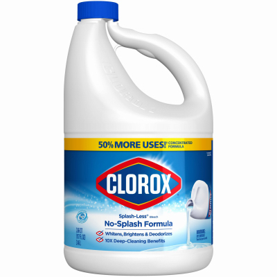 Clorox 117 OZ Splash Less Bleach