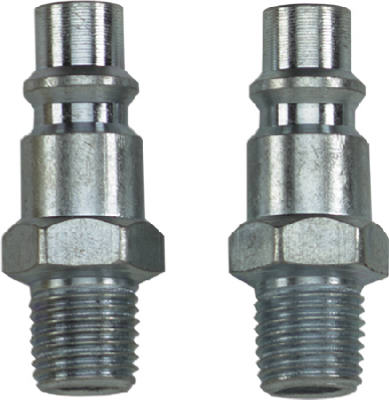 2PK 3/8" I/M Indus Plug
