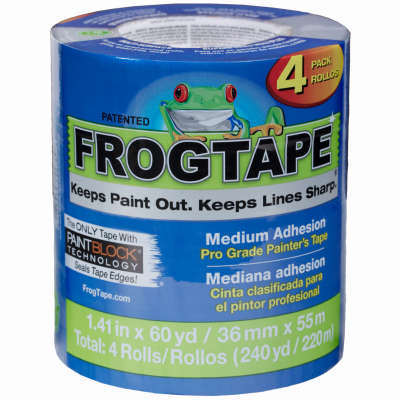 4PK 1.4"x60YD Frog Tape