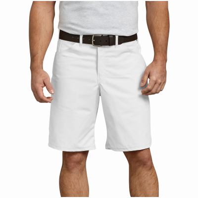 36x11 WHT Paint Shorts