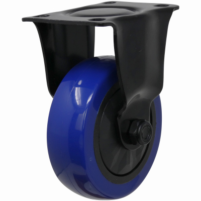 4" BLU Rigid Caster