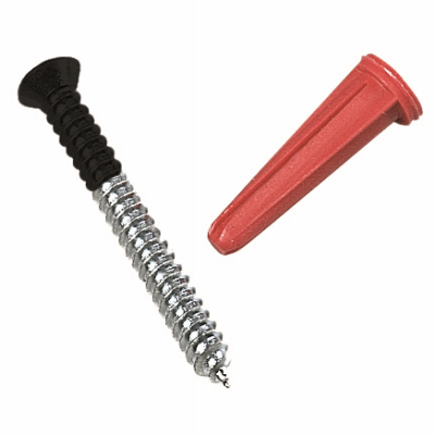 6PK BLK Screws