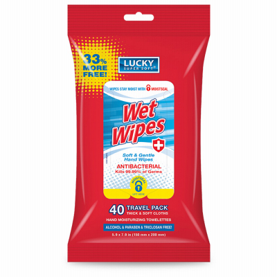 40CT Antibac Wipes