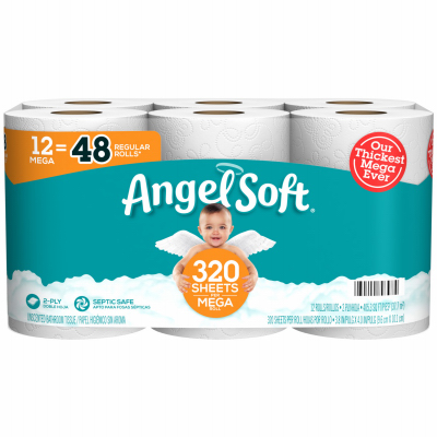 9PK Angel Soft Toilet Paper