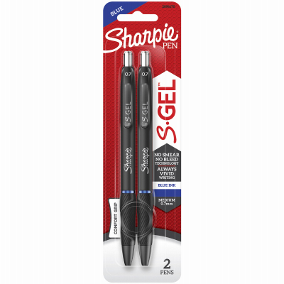 2PK Sharpie BLU Gel Pens