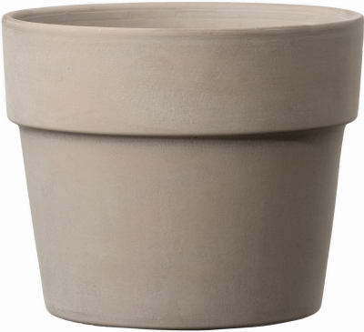 6" Graph Clay Cachepot