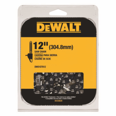 DeWALT DWO1DT612 Replacement Chain, Low Kick Back, Low Vibration Chain, 12