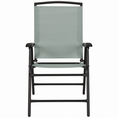 FS Seafoam Grn Steel Fold Chair