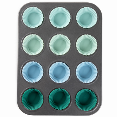 13PC Muffin Pan w/Liner