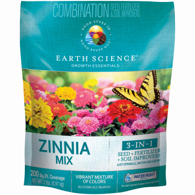 2ld Zinnia Flower Seed Mix