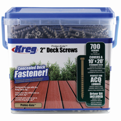 700CT 2" Deck Screws