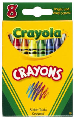 8 Count Crayola Crayons
