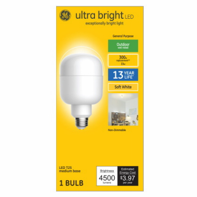 GE Ultra Bright SW 33w LED Bulb