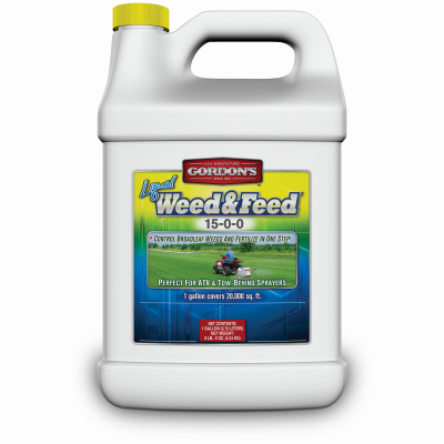 WEED & FEED, LIQUID 15-0-0 1 GAL