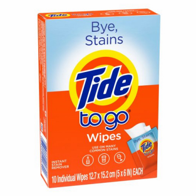 10CT Tide ToGo Wipes