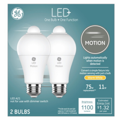 GE 11W Motion A21 LED