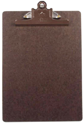 9x12 BRN Clipboard             *