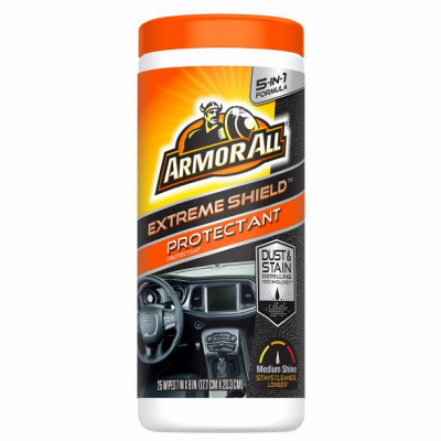 25CT Armor All Protectant Wipe
