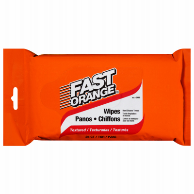 Fast Orange 25CT Wipes
