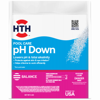 HTH pH Down, 5 lb.