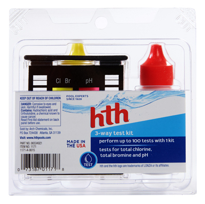 3WY HTH Pool Test Kit