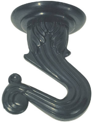 2PK BLK Lamp Hook