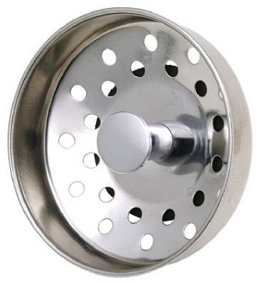 3" Basket Strainer With Post