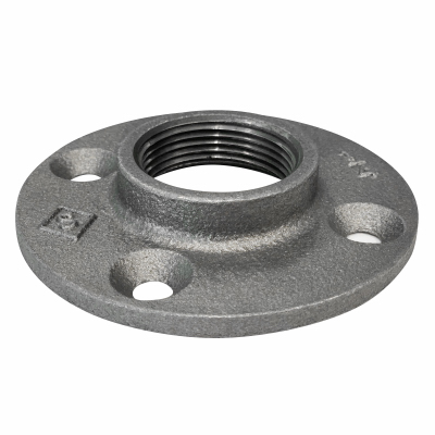 1/4" BLK FLR Flange