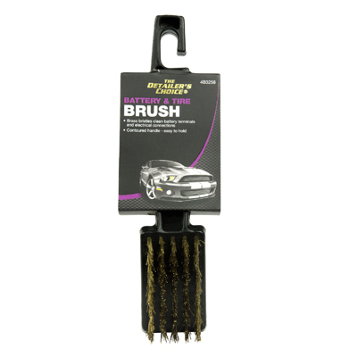Tire & Battery Brush