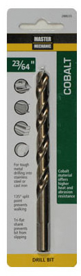 23/64"Cobalt Drill Bit