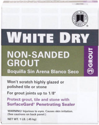LB White Dry Tile Grout