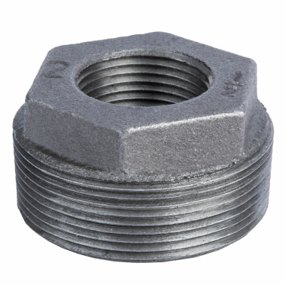 2x1/2 BLK Hex Bushing