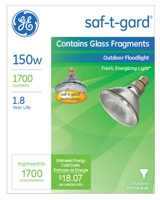 GE 150W Out FLD Bulb
