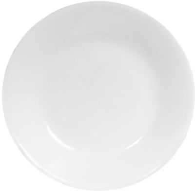 6" SM WHT Plate