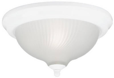 11-3/4" White Ceiling Fixture