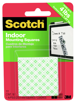 16PK 1" Mounting Square