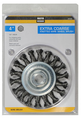 MM 4" Knotted Wheel Brush