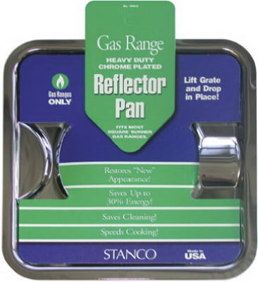 7-3/4" SQ CHR Gas Pan