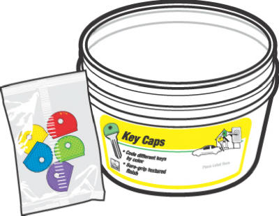 5PK Key Caps ASSTD
