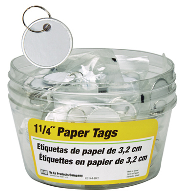 25PC 5PK1-1/4"Paper Tag