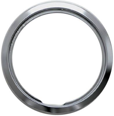6" Chrome Univ E Trim Ring