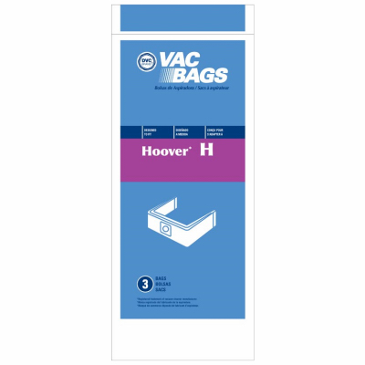 3 Pk Hoover Style H Vac Bags