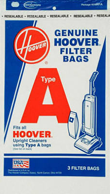 3PK Hoover A Vac Bag