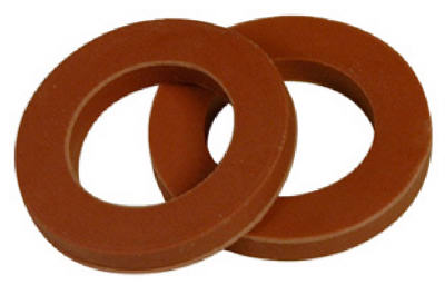 2pk Red Rubber Hose Washer