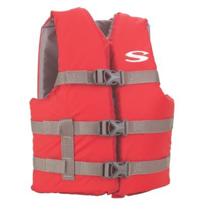 50/90LB RED Boat Vest