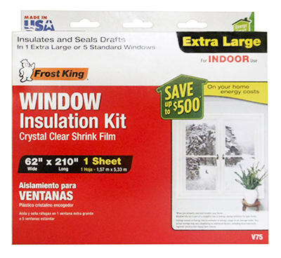 62x210 Window Insulation Kit