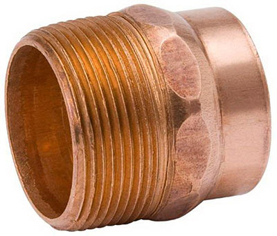 1-1/2" Copper DWV Male Adapter