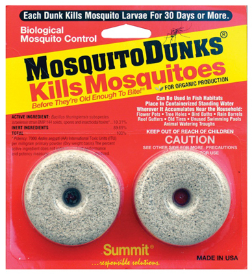 INSECT MOSQUITO DUNK 2PK