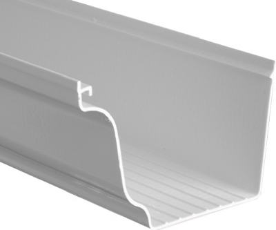 5x10 WHT Vinyl Gutter